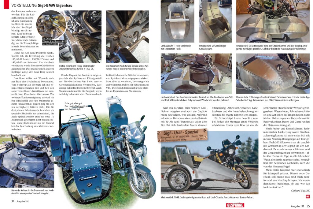 Anfang der Geschichte Artikel Seite 3 und 4